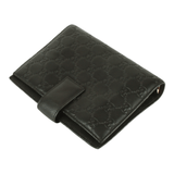 Authentic Gucci Black Leather Agenda Notebook