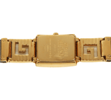 Authentic Gianni Versace Signature Medusa Head Gold Plated Watch