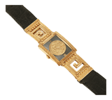 Authentic Gianni Versace Signature Medusa Head Gold Plated Watch
