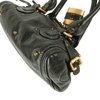 Authentic Chloe black leather mini Paddington Satchel Shoulder/Hand bag