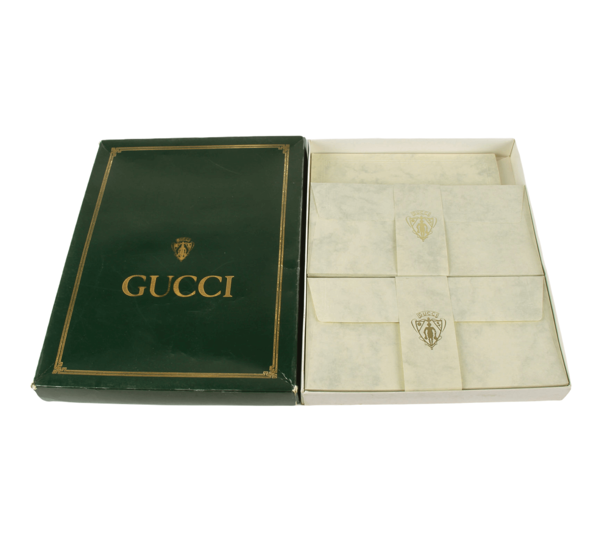 Authentic very rare Old Gucci vintage stationary letter pack