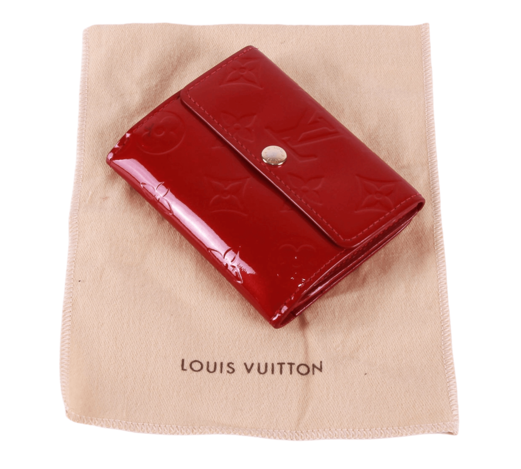 Authentic Louis Vuitton Vernis Ludlow M93629 Coin Purse Patent Leather  97754