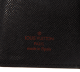 Authentic Louis Vuitton Black Epi Agenda PM notebook