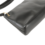 Authentic Gucci Black leather hobo shoulder bag
