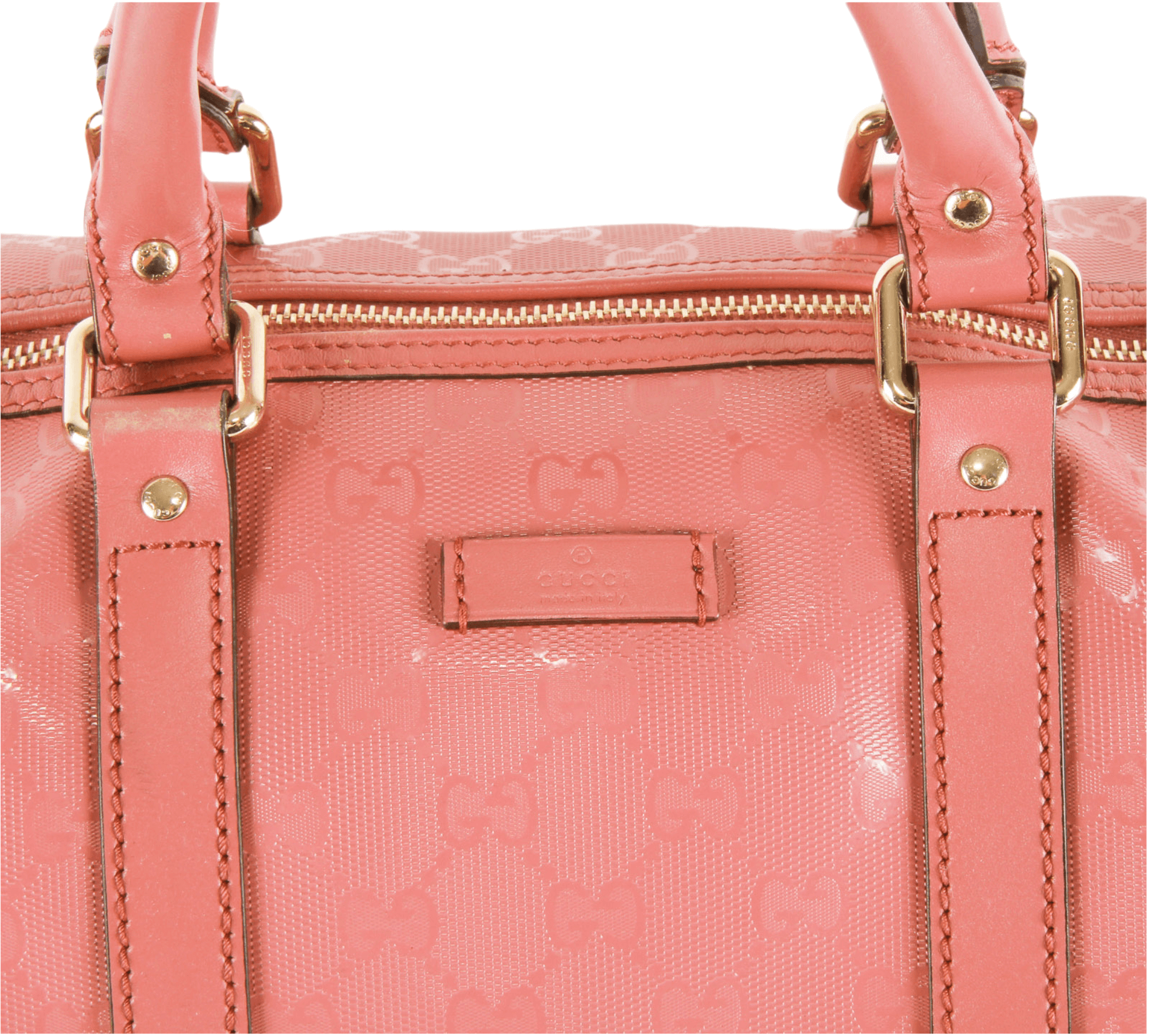 Gucci Joy Mini Boston bag Pink Cloth ref.952716 - Joli Closet