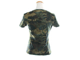 Authentic vintage Christian Dior camo embroidered T shirt