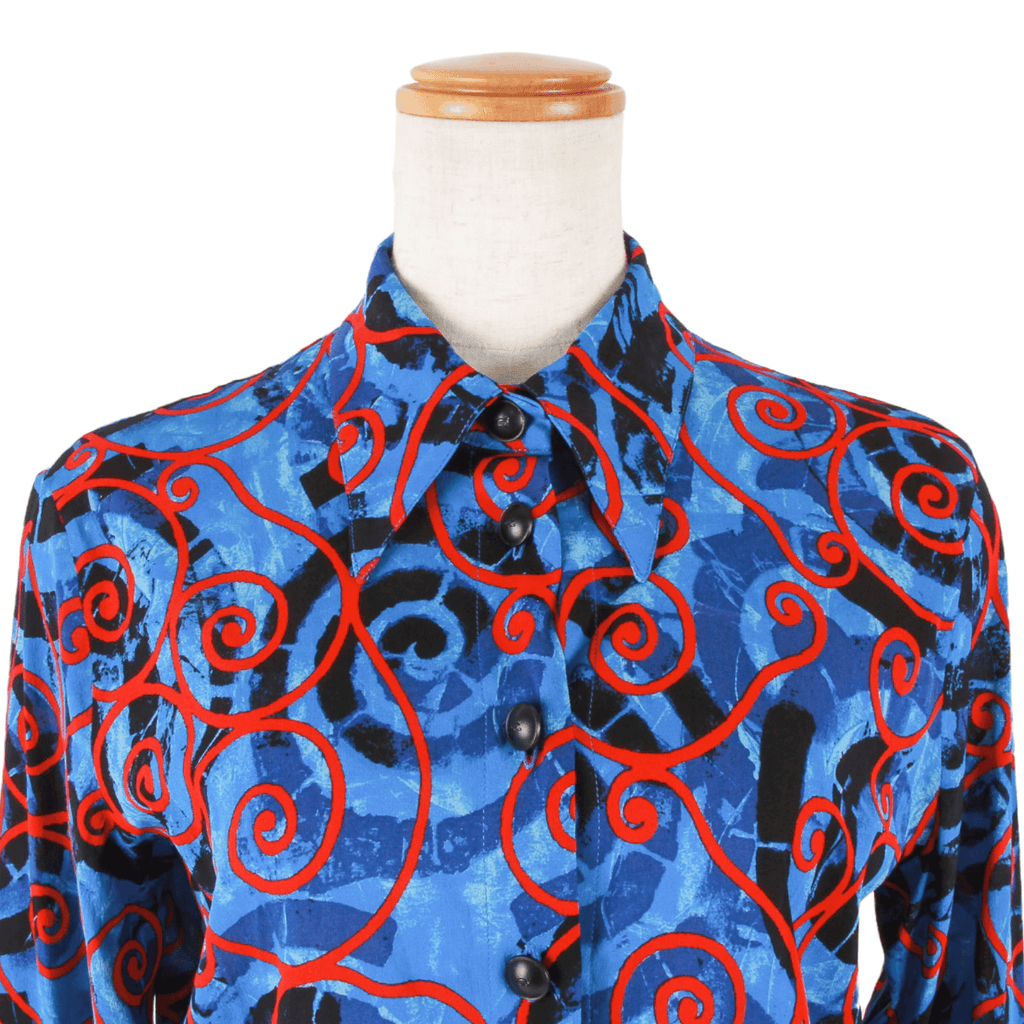 Authentic vintage Gianni Versace COUTURE Silk blouse