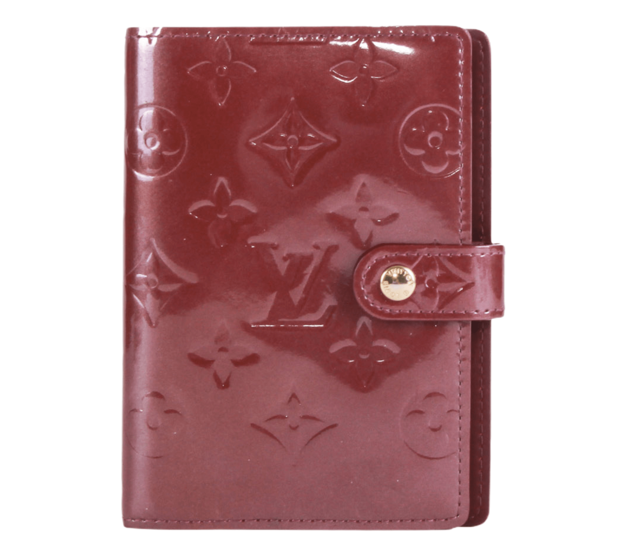 Authentic Pre-Owned Louis Vuitton Vernis Long Wallet in Plum
