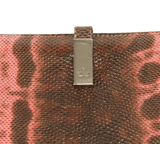 Authentic Gucci limited snake leather long wallet