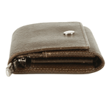Authentic Louis Vuitton Taiga compact wallet M32568 Dark Brown