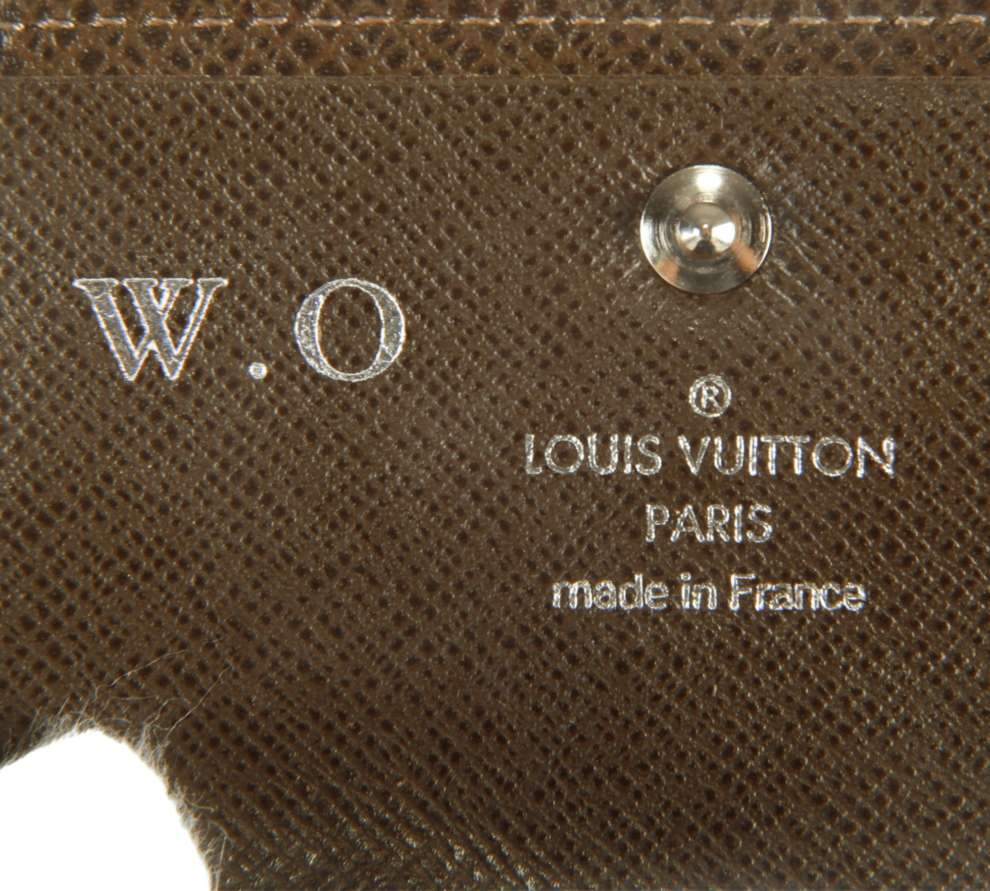 Authentic Louis Vuitton Multiple Monogram Wallet With Engraved Initials