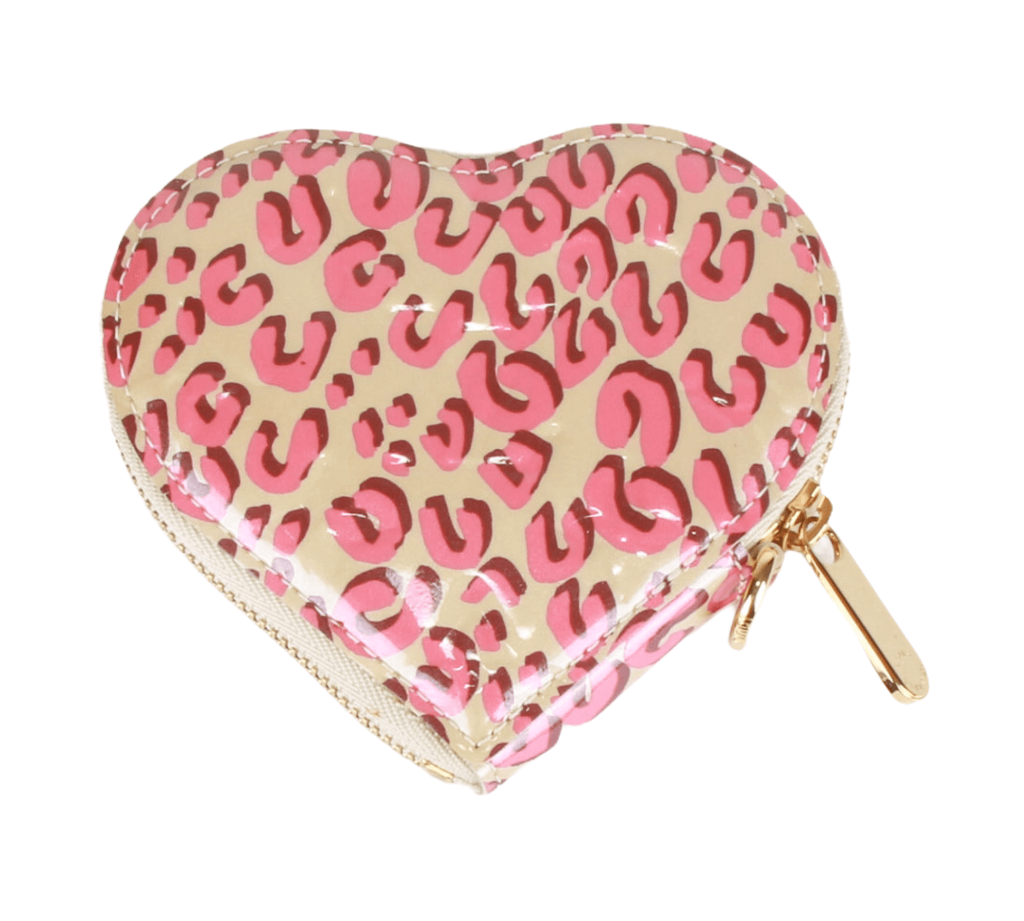 Heart Bag Charm Limited Edition Stephen Sprouse Leopard Resin