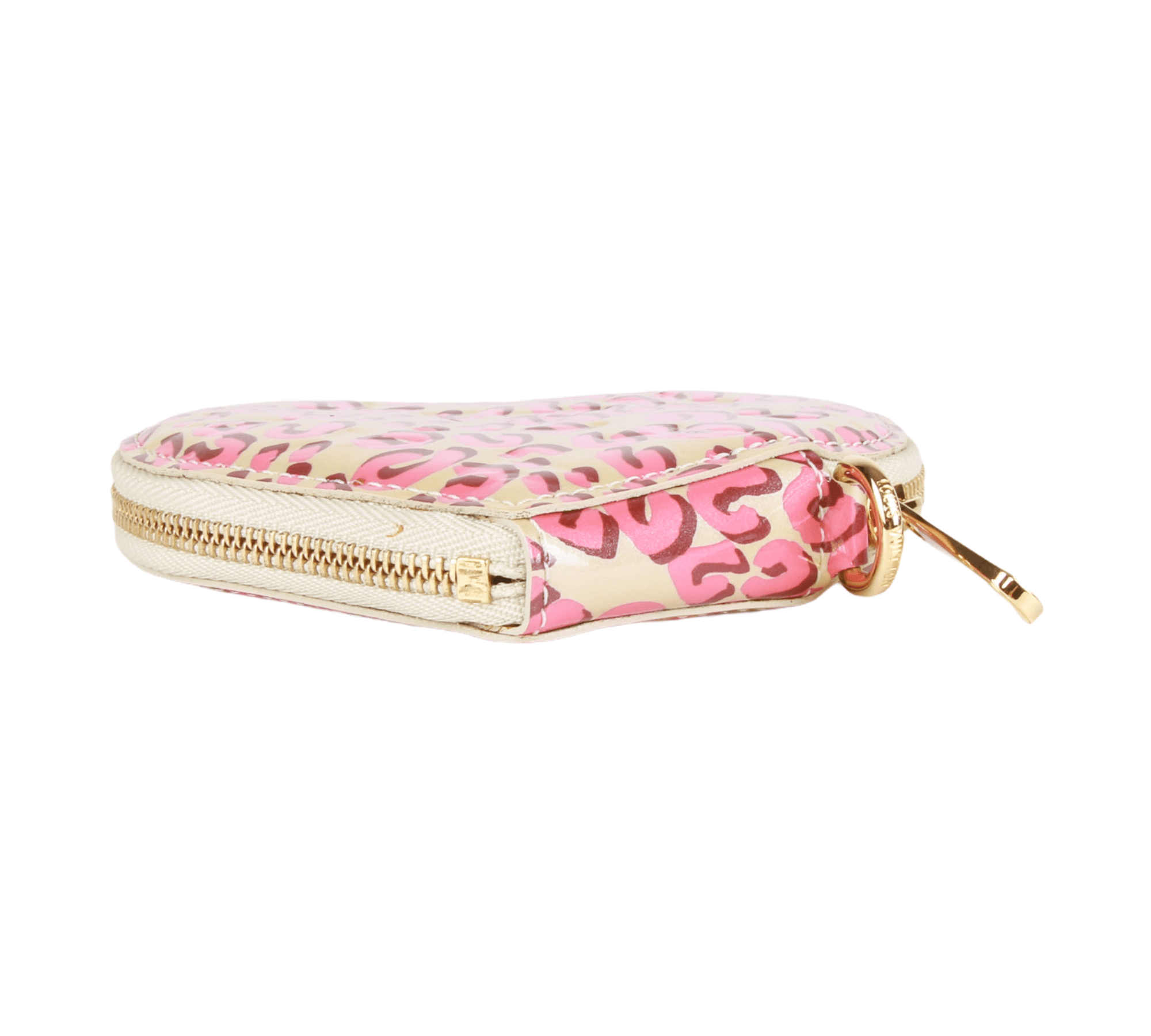 Louis Vuitton x Stephen Sprouse Pink Leopard Patent Heart Coin Purse  Collector at 1stDibs