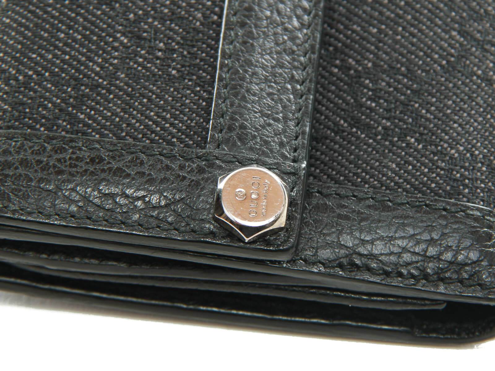 Gucci Authenticated Denim Wallet