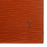 Authentic Louis Vuitton french snap Epi leather long Wallet