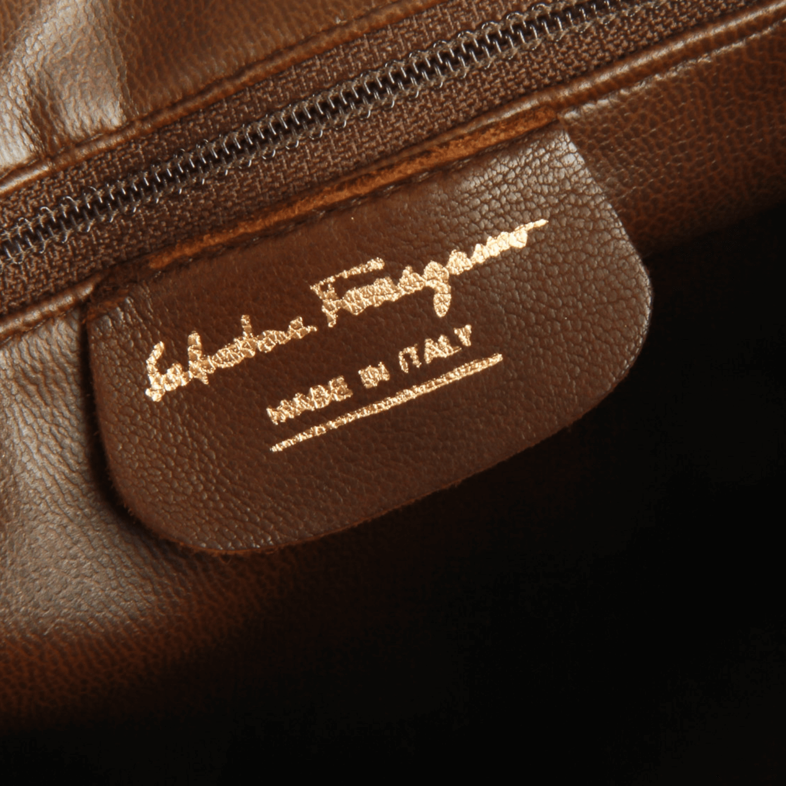 Leather crossbody bag Salvatore Ferragamo Brown in Leather - 33883943