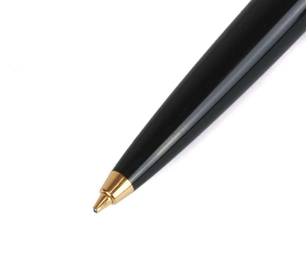 Authentic Diabolo de Cartier Black & gold propeller pencil