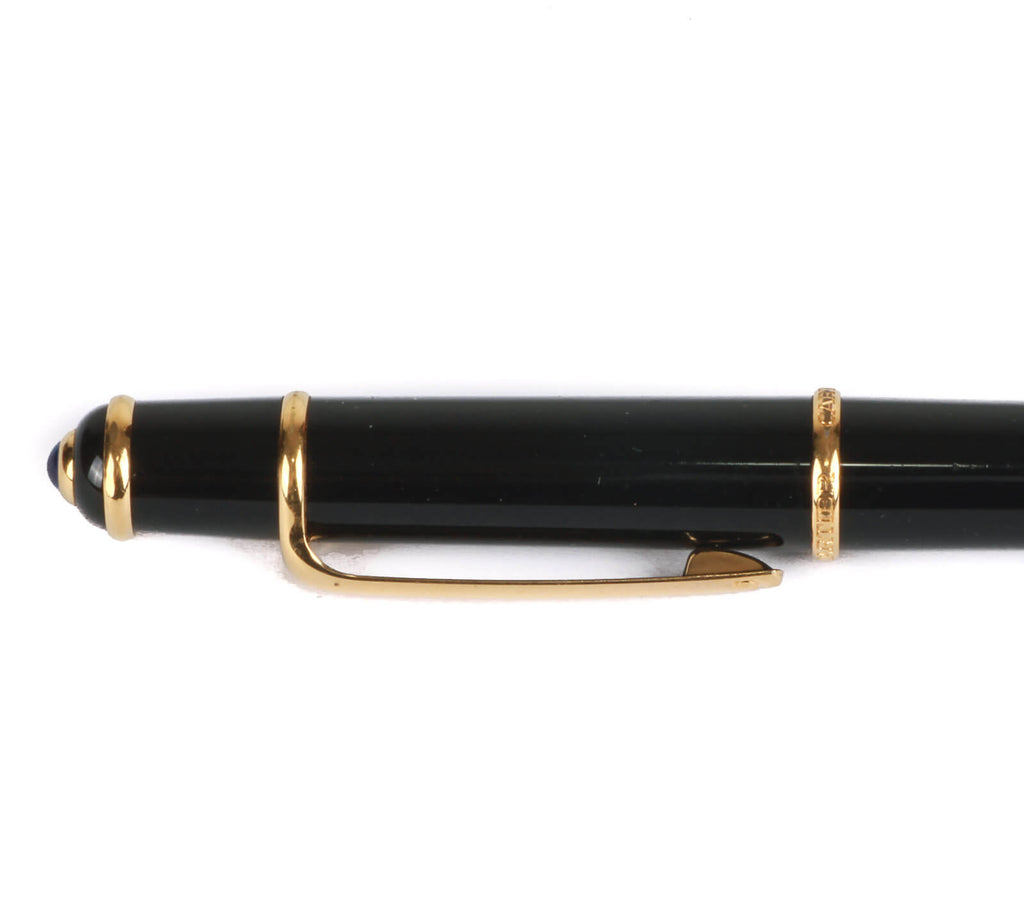 Authentic Diabolo de Cartier Black & gold propeller pencil