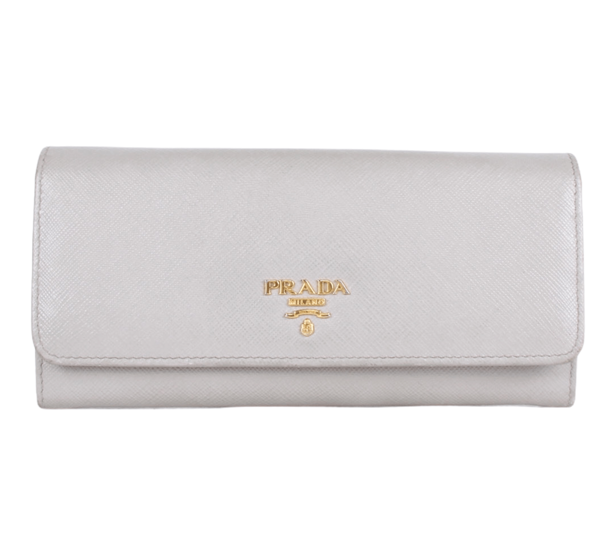 Authentic Prada Saffiano Multic Pomice + Astra long wallet 1MH132