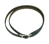 Authentic Hermes black leather belt or bracelet