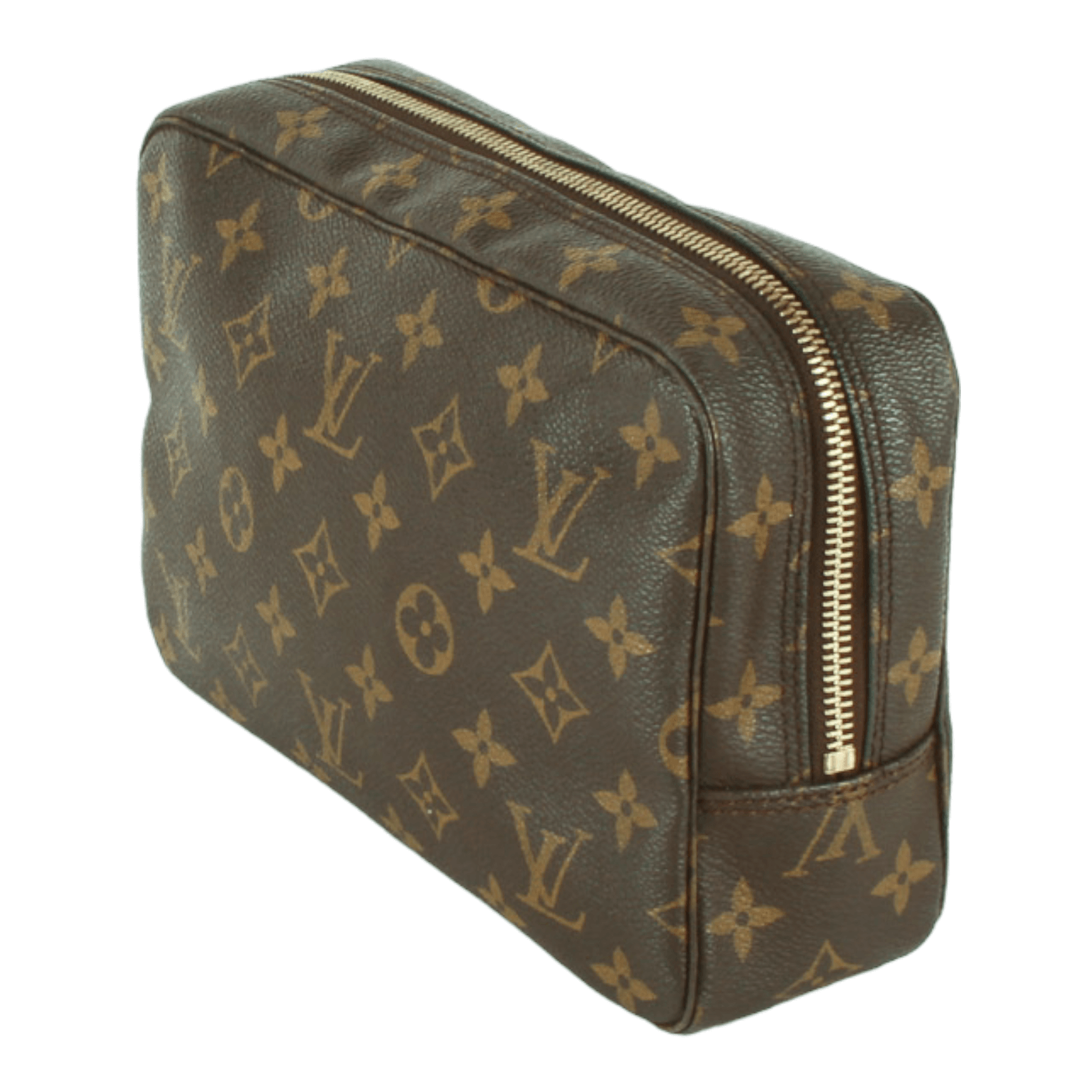 Louis Vuitton LV cosmetic pouch leather new Beige ref.498736 - Joli Closet