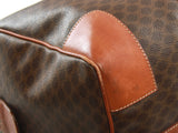 Authentic Celine Brown leather Boston travel hand bag