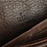 Authentic Gucci beige canvas & leather wallet