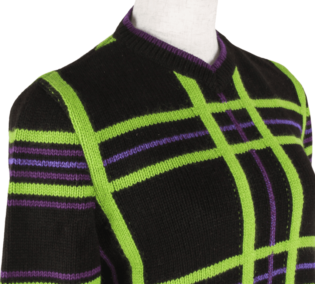 Authentic 1990s Gianni Versace Vintage knit sweater