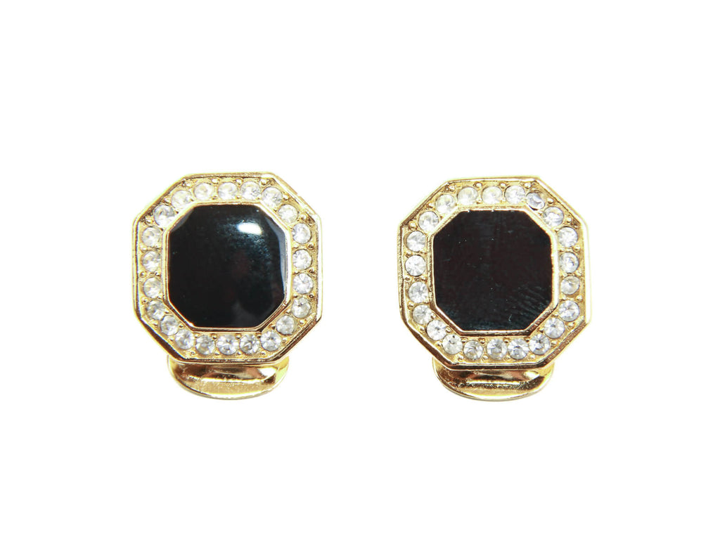 Authentic YSL vintage clip on earrings