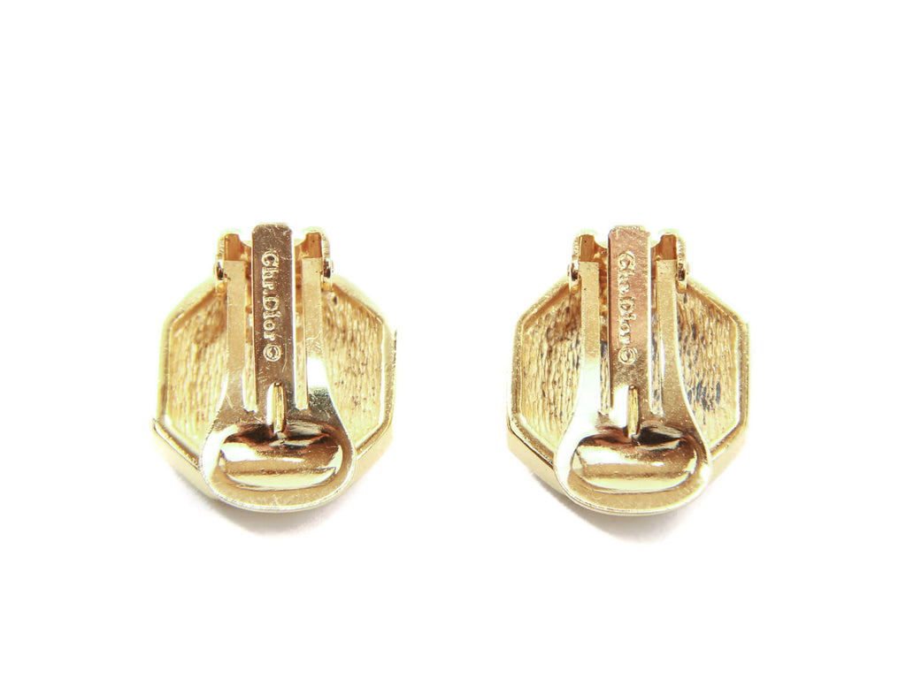 Authentic YSL vintage clip on earrings