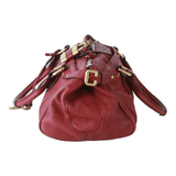Authentic Chloe purple Paddington Satchel Shoulder/Hand bag