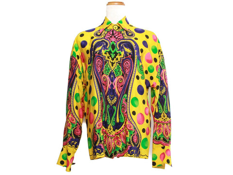 Authentic vintage Gianni Versace COUTURE Silk blouse