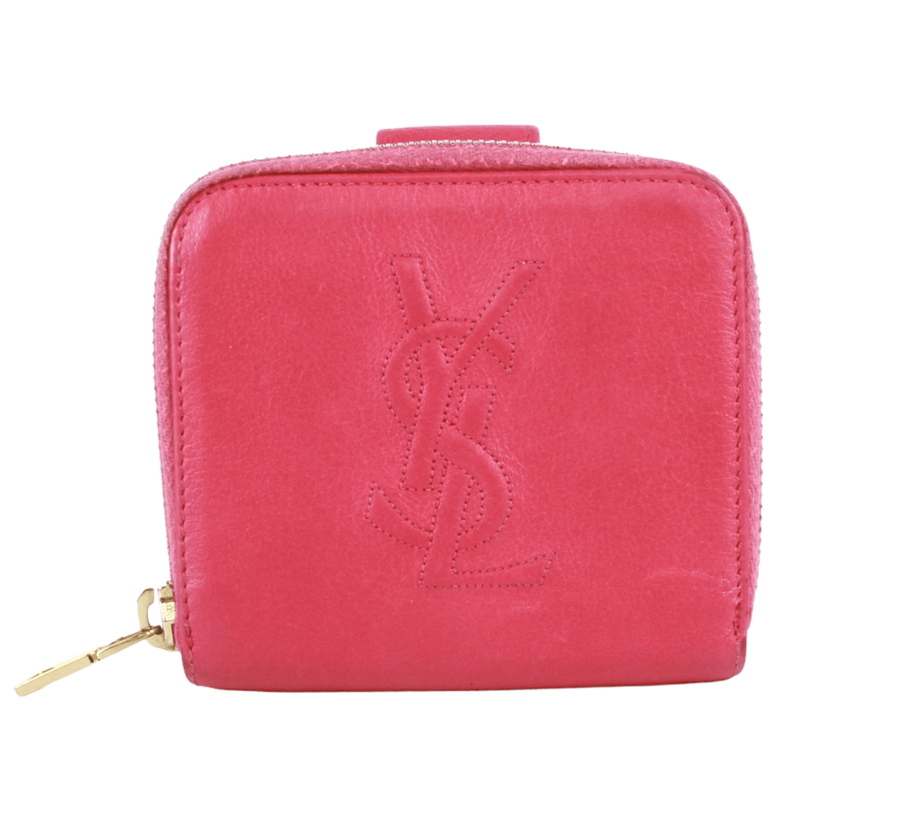 🎉Host Pick🎉 Authentic YSL Pink Leather Wallet
