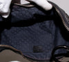 Authentic Gucci Black canvas and leather hobo purse