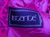 Authentic Istante Italy Purple Jaquard wool jacket Versace