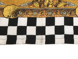 Authentic Gianni Versace vintage zebra pattern silk shirt unisex