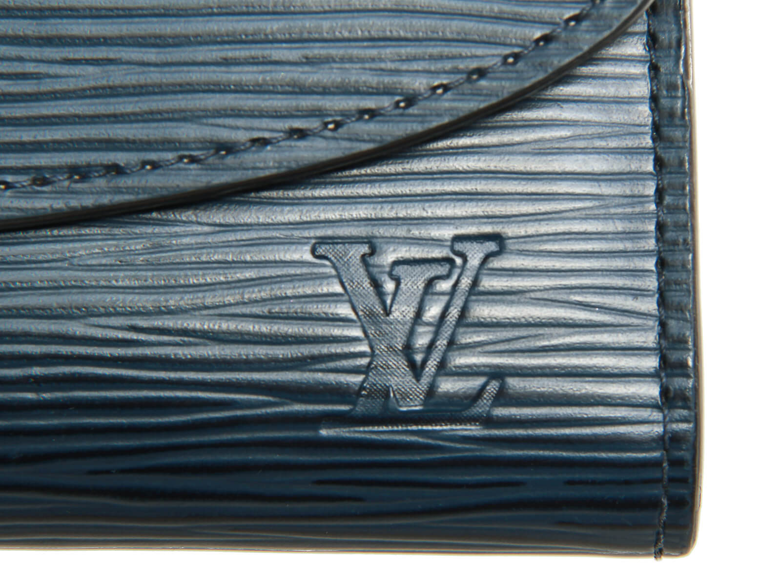 Louis Vuitton Blue Marine Epi Leather Emilie Wallet