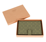 Authentic Louis Vuitton Green Mini Lin Agenda PM notebook cover