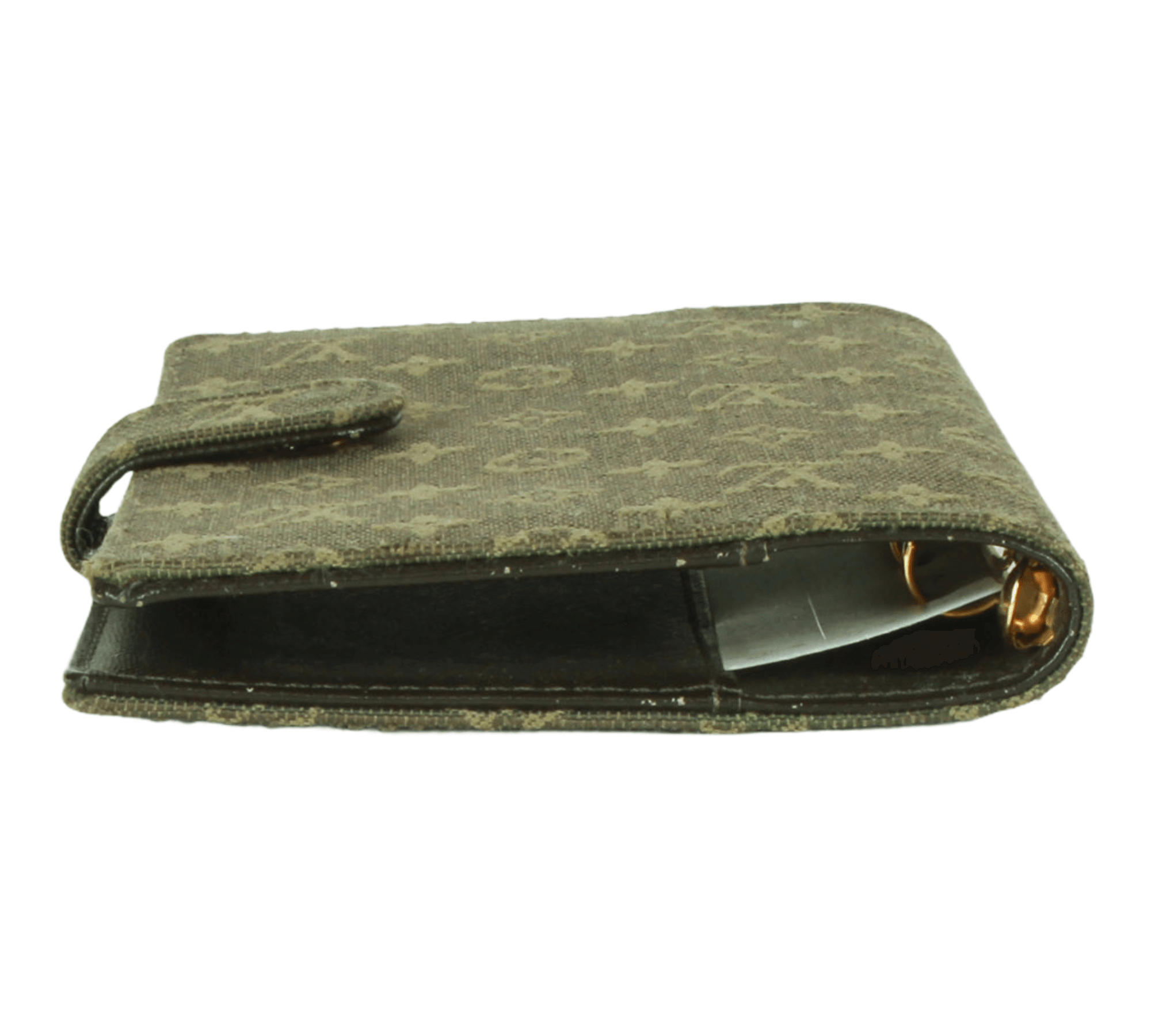 Louis Vuitton Khaki Monogram Mini Lin Diary Cover Agenda PM ref.291850 -  Joli Closet