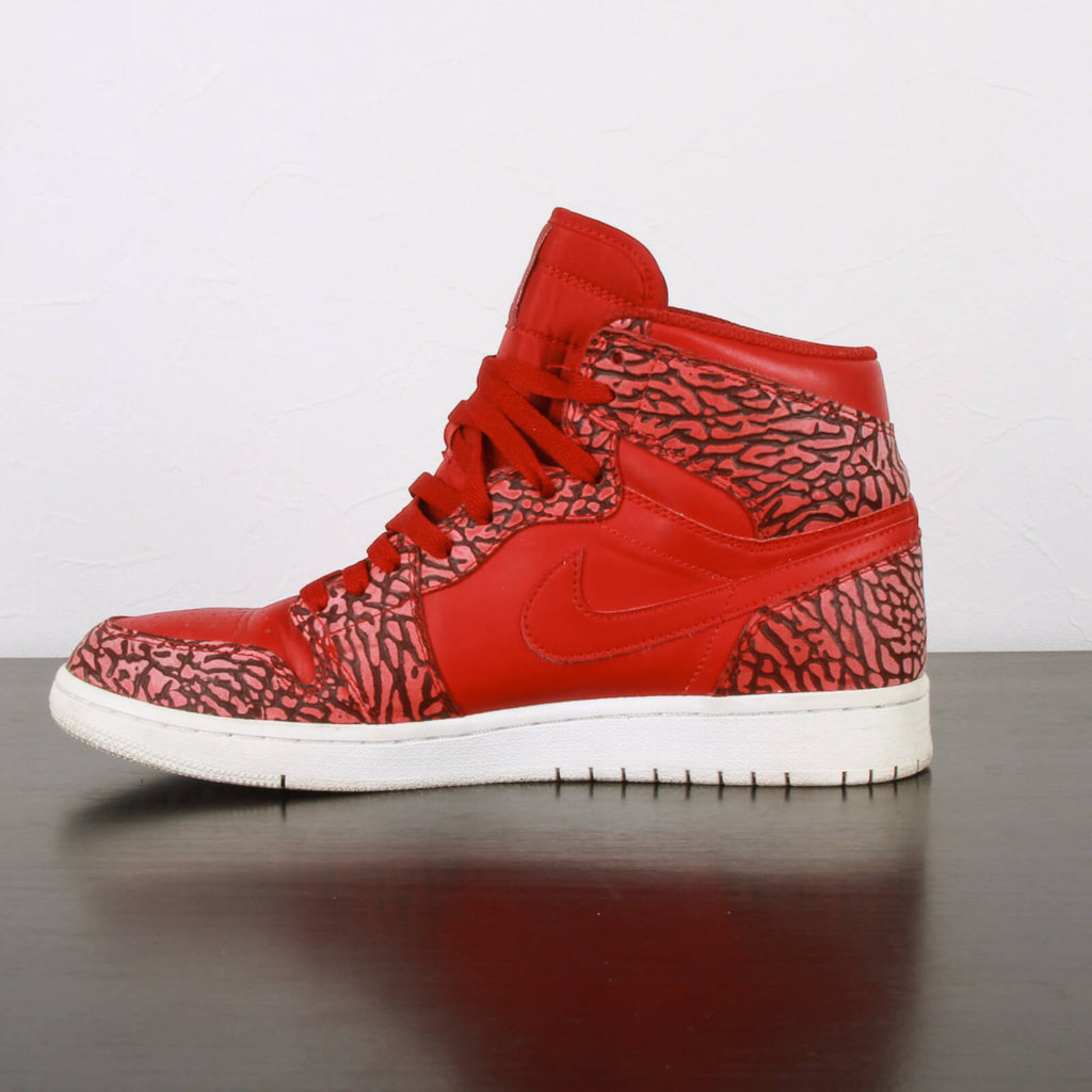 NIKE Jordan 1 Retro Red Elephant Print