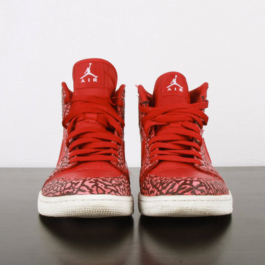 NIKE Jordan 1 Retro Red Elephant Print