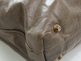 Authentic Chloe Large grey taupe tote bag