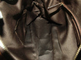 Authentic Yves Saint Laurent brown leather muse bag