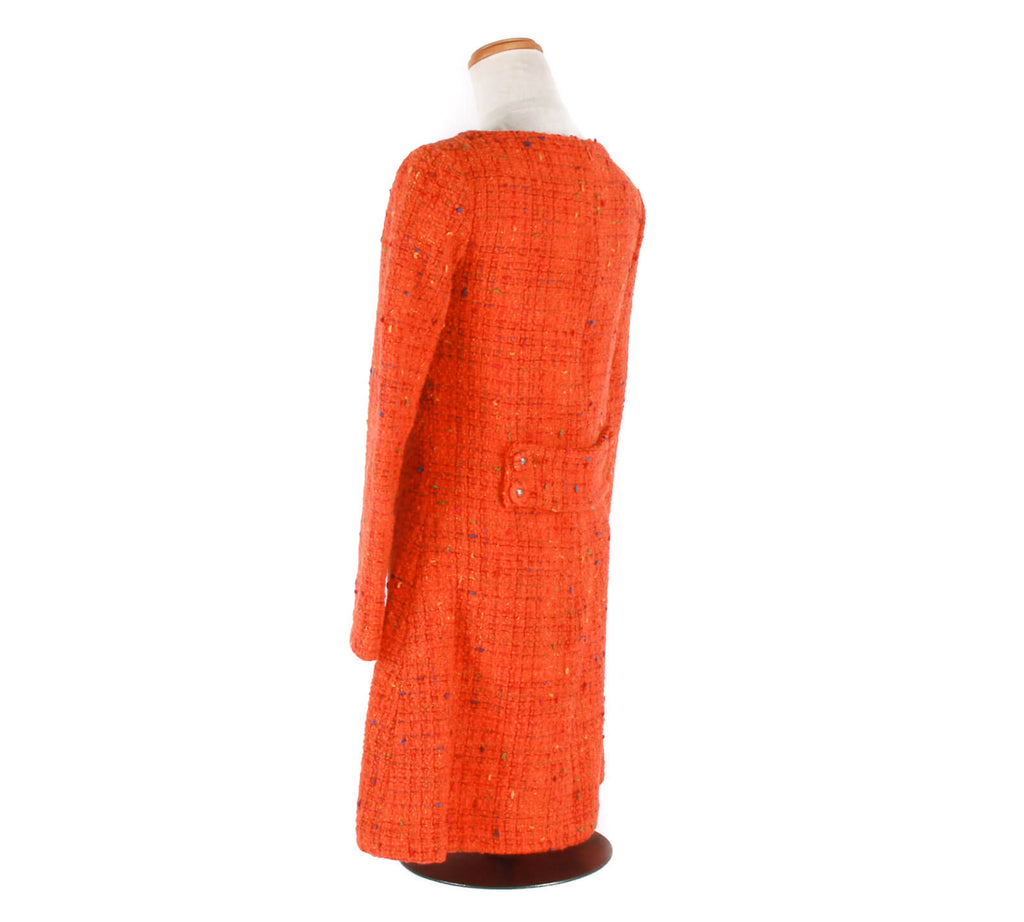 Authentic Versace Jeans Couture zip up dress Orange