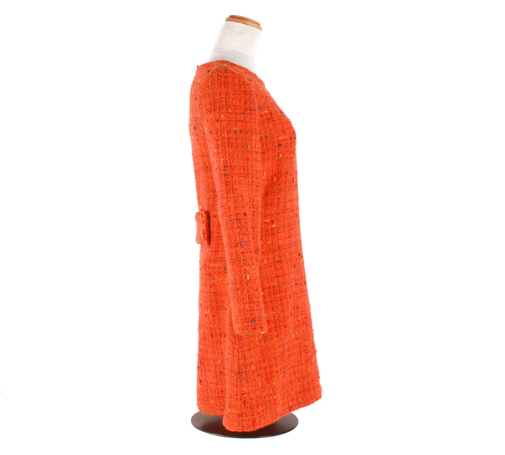 Authentic Versace Jeans Couture zip up dress Orange