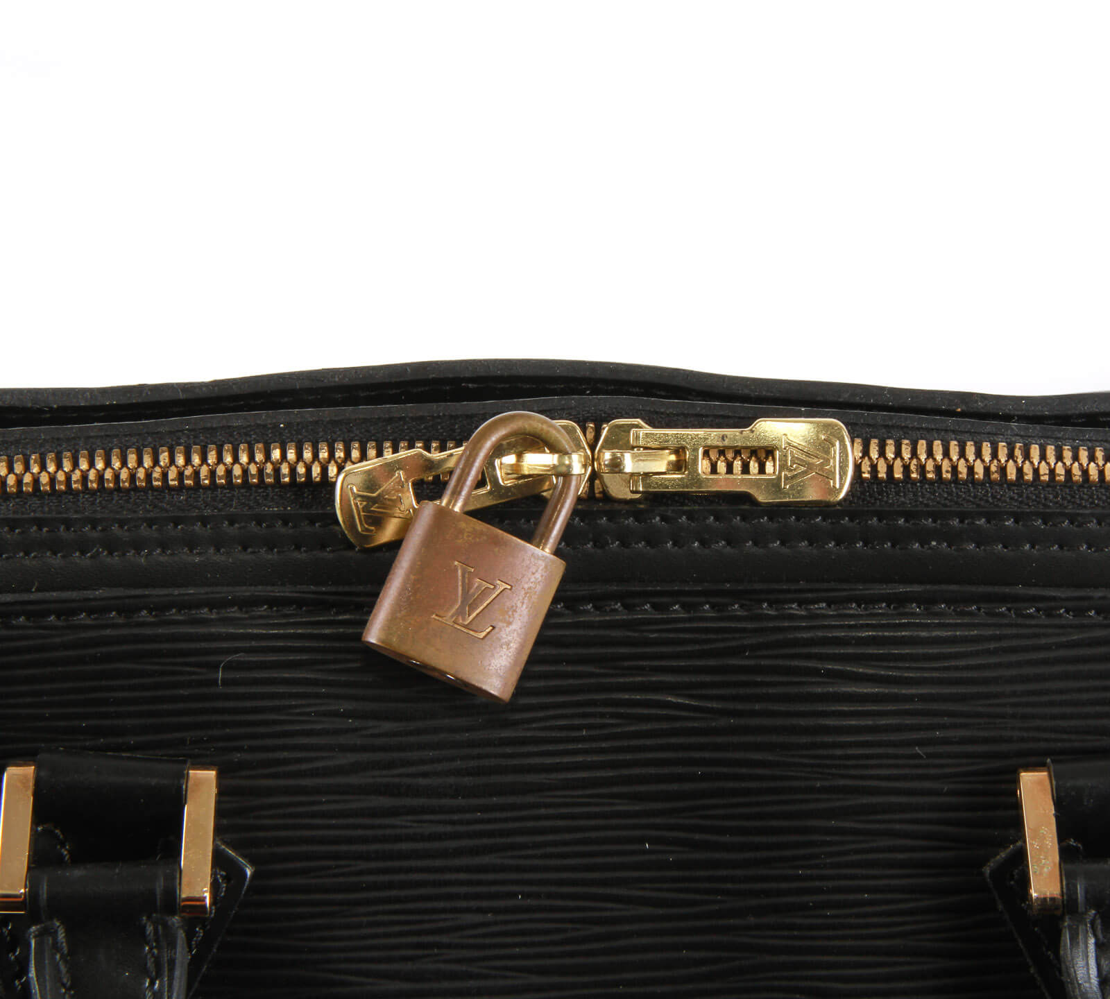 Sorbonne vintage leather handbag Louis Vuitton Black in Leather - 33428558