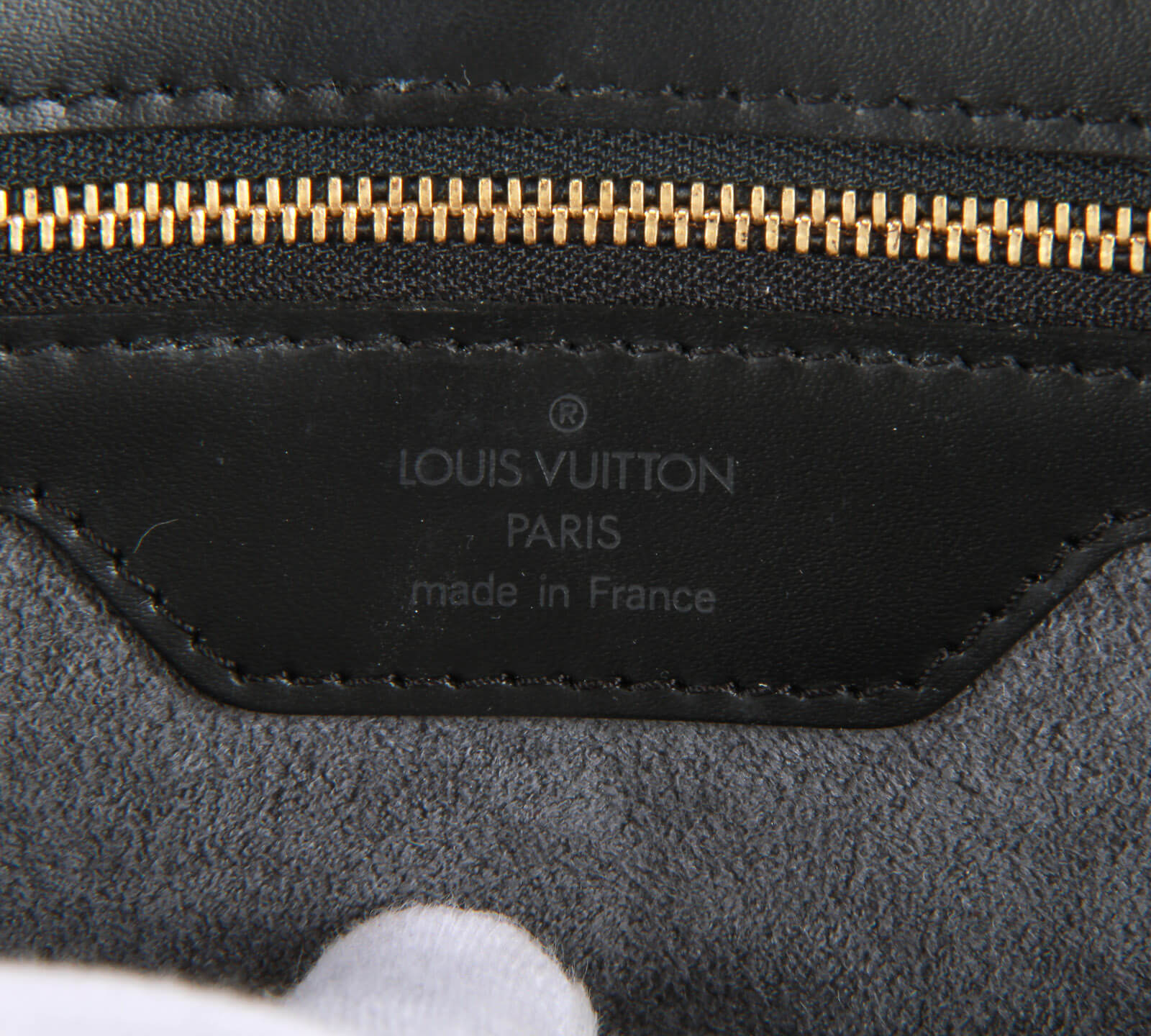Handbag Louis Vuitton Sorbonne Black Epi M54512 122120341