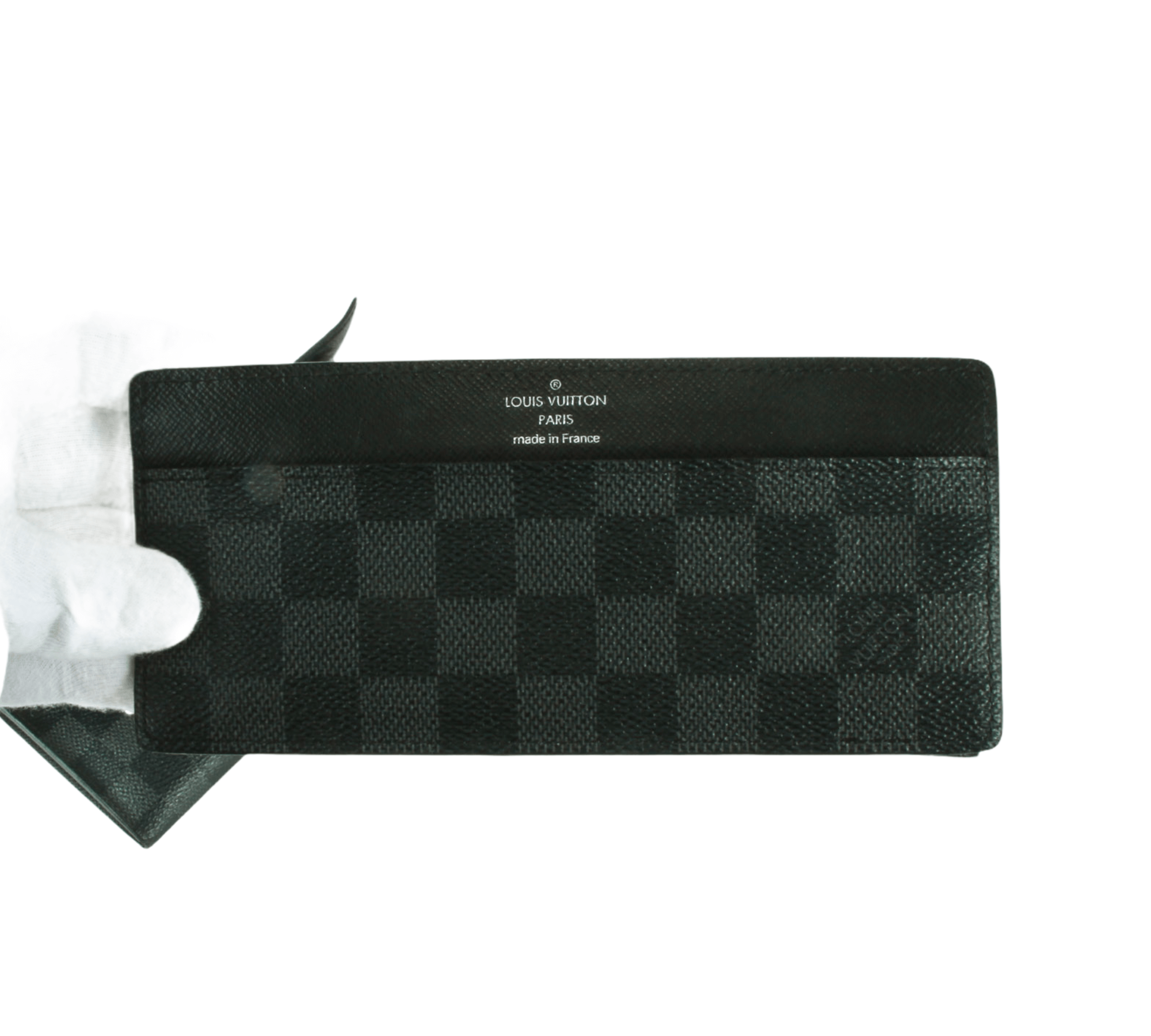 Pre-owned Louis Vuitton Damier Graphite Accordeon Wallet
