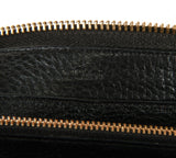 Authentic Chloe Black leather Portefeuille ribbon wallet
