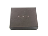 Authentic Gucci Web Black GG Logos Pattern Agenda Notebook Cover